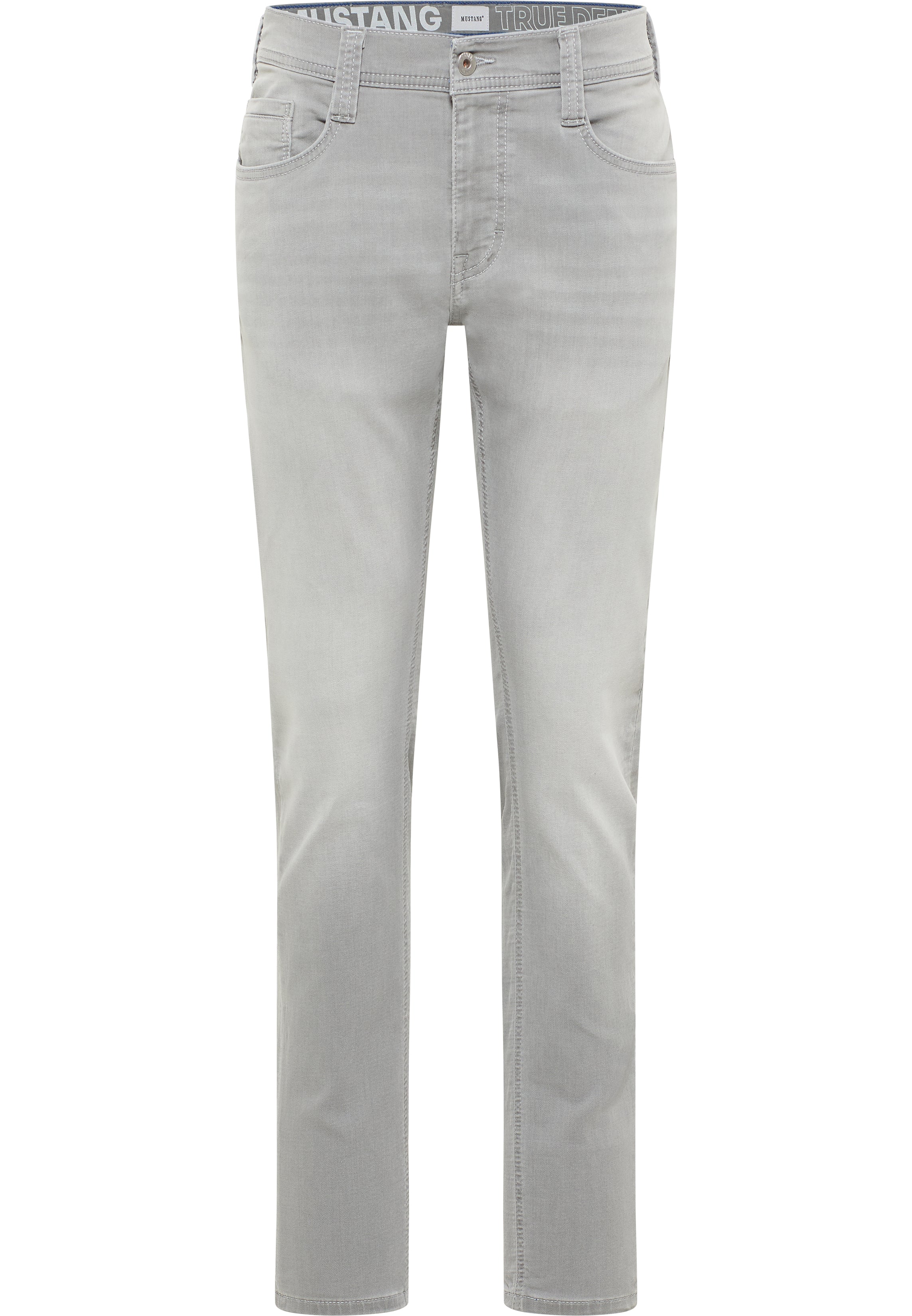 Męskie Spodnie Jeansowe Mustang Style Oregon Slim K Denim Grey 1016319 4500 312