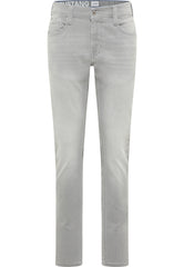 Męskie Spodnie Jeansowe Mustang Style Oregon Slim K Denim Grey 1016319 4500 312