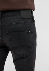 Męskie Spodnie Jeansowe Mustang Style Orlando Slim Denim Black 1017219 4000 883