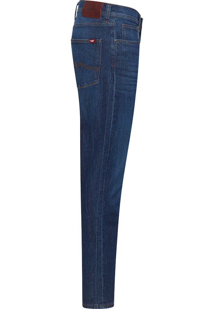 Męskie Spodnie Jeansowe Mustang Style Orlando Slim Denim Blue 1015860 5000 803