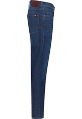 Męskie Spodnie Jeansowe Mustang Style Orlando Slim Denim Blue 1015860 5000 803