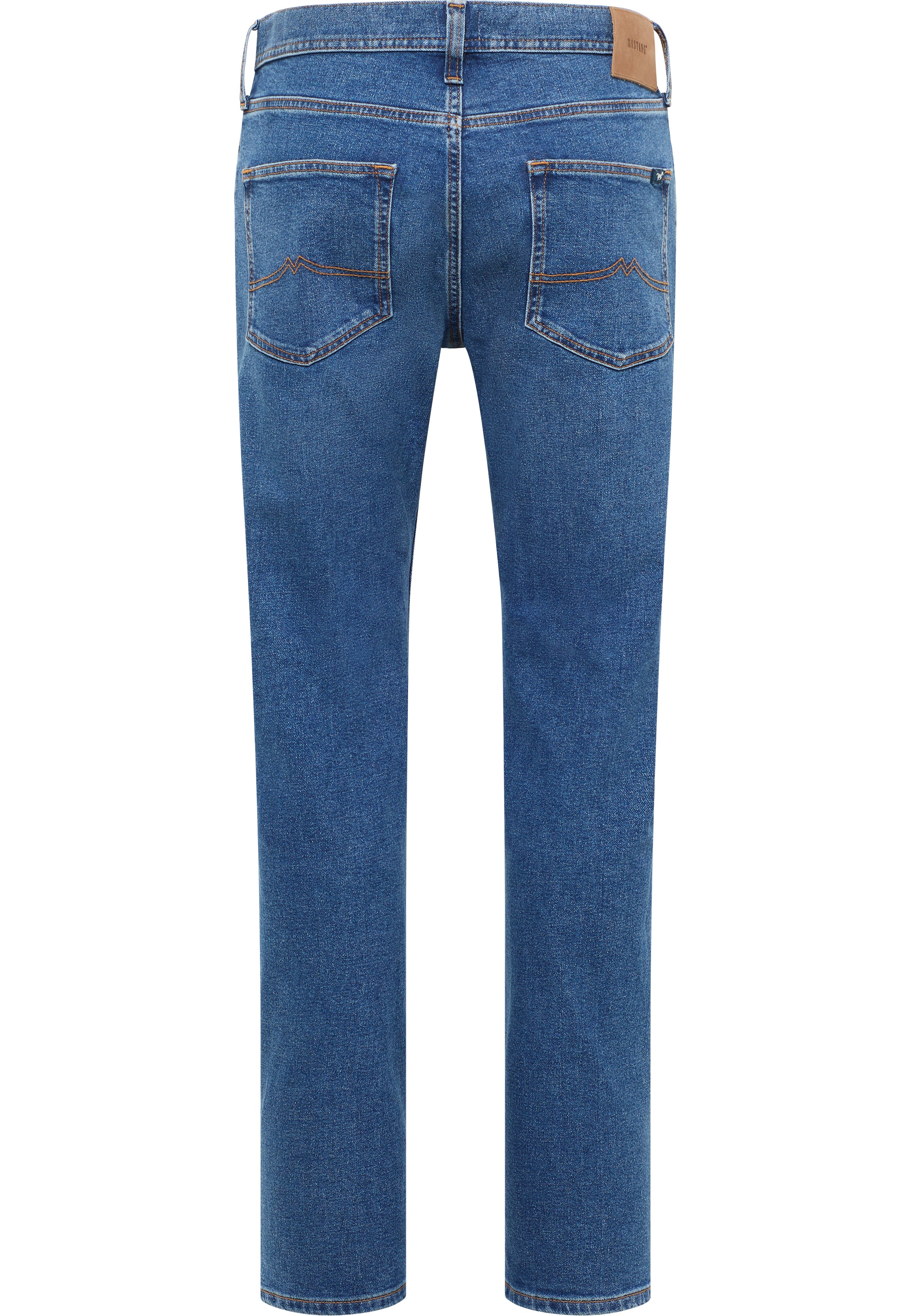 Męskie Spodnie Jeansowe Mustang Style Orlando Slim Denim Blue 1016314 5000 581