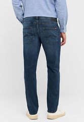 Męskie Spodnie Jeansowe Mustang Style Orlando Slim Denim Blue 1016626 5000 682