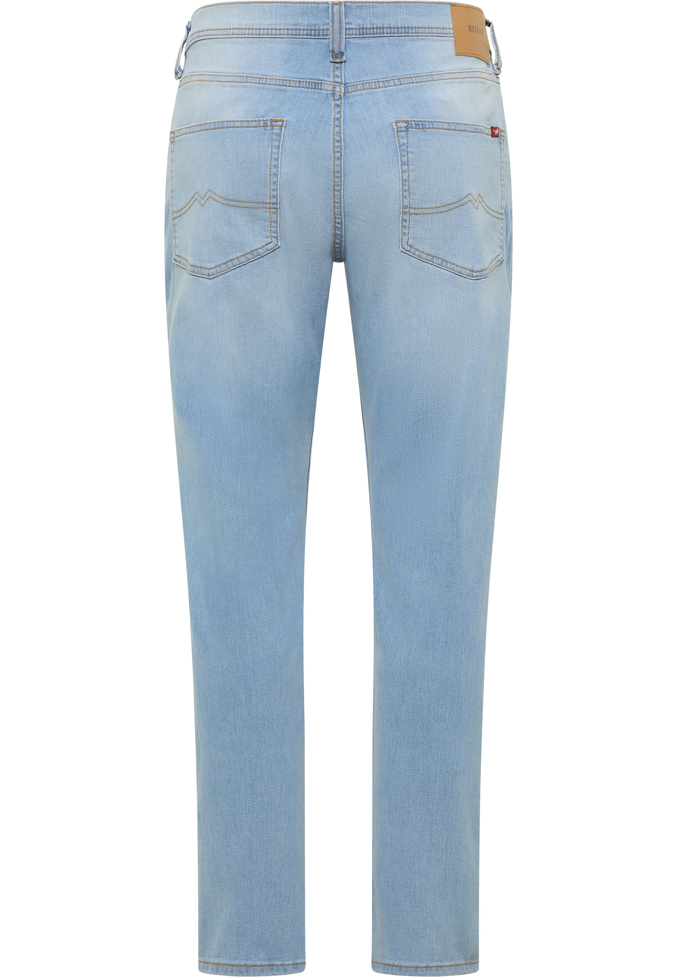 Męskie Spodnie Jeansowe Mustang Style Orlando Slim Denim Blue 1017690 5000 401