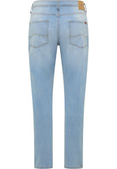 Męskie Spodnie Jeansowe Mustang Style Orlando Slim Denim Blue 1017690 5000 401