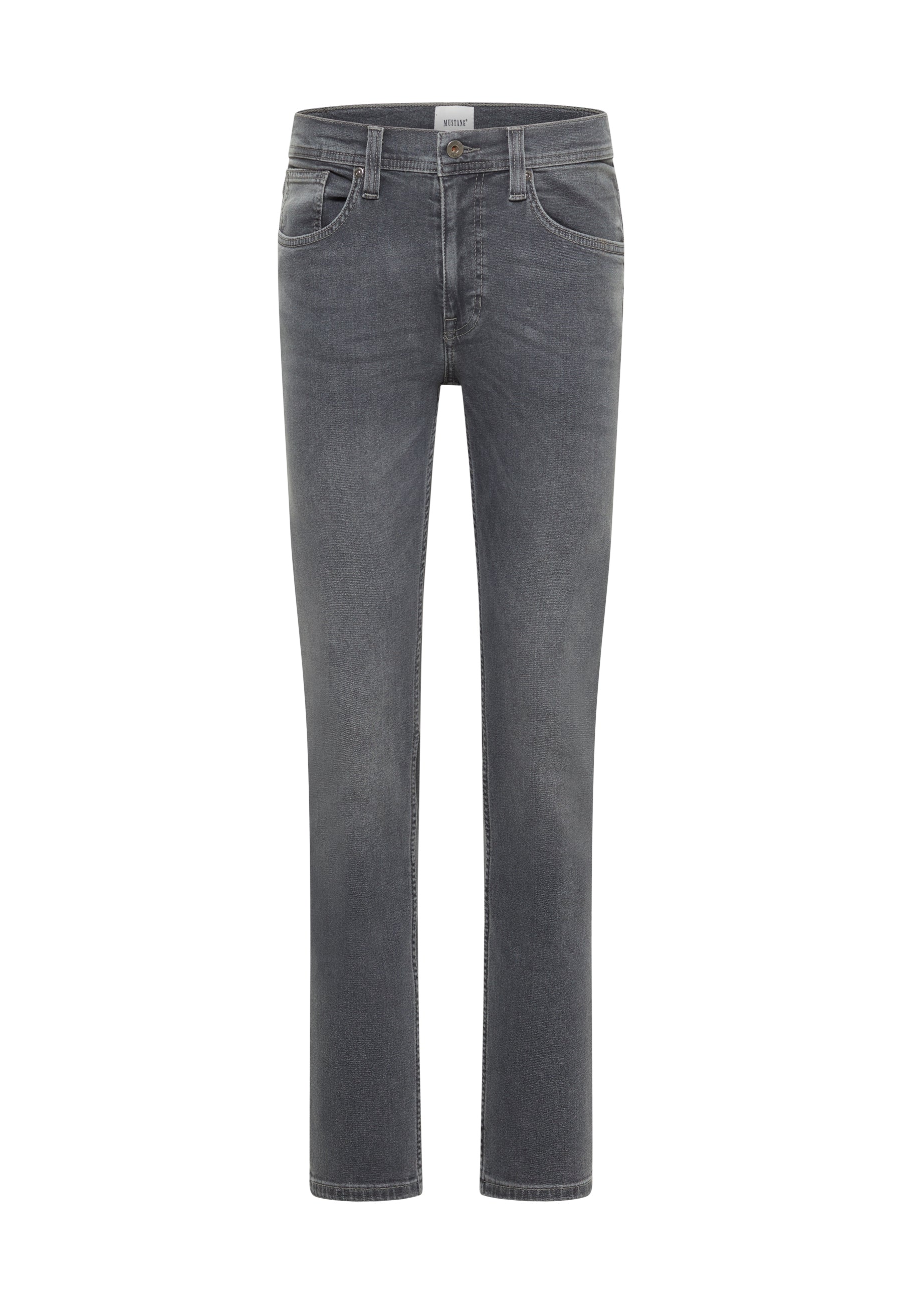 Męskie Spodnie Jeansowe Mustang Style Orlando Slim Denim Grey 1017691 4500 313