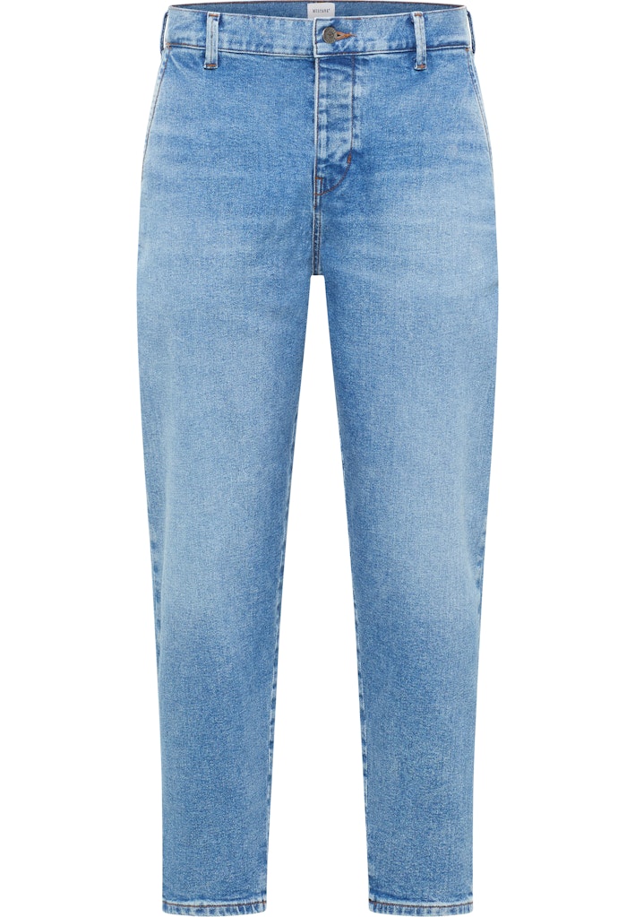 Męskie Spodnie Jeansowe Mustang Style Toledo Loose Denim Blue 1016345 5000 313