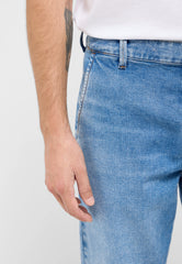 Męskie Spodnie Jeansowe Mustang Style Toledo Loose Denim Blue 1016345 5000 313