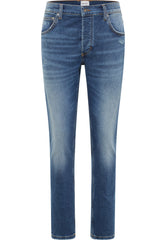 Męskie Spodnie Jeansowe Mustang Style Toledo Tapered Denim Blue 1016325 5000 434