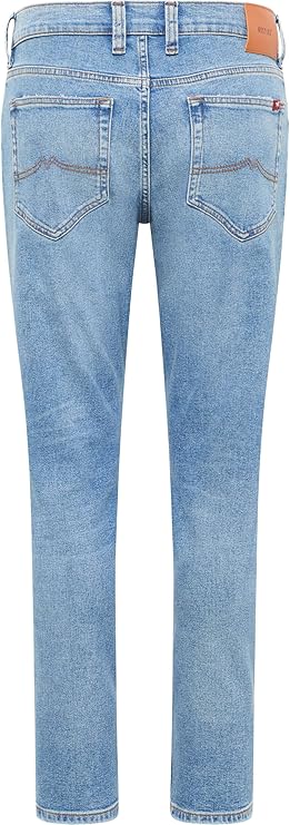 Męskie Spodnie Jeansowe Mustang Style Toledo Tapered Denim Blue 1016326 5000 314