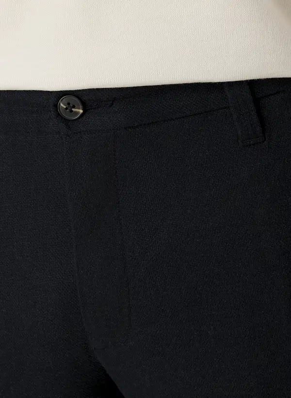 Męskie Spodnie Jeansowe Mustang Style Tramper Chino Navy Melange 1017239 5414