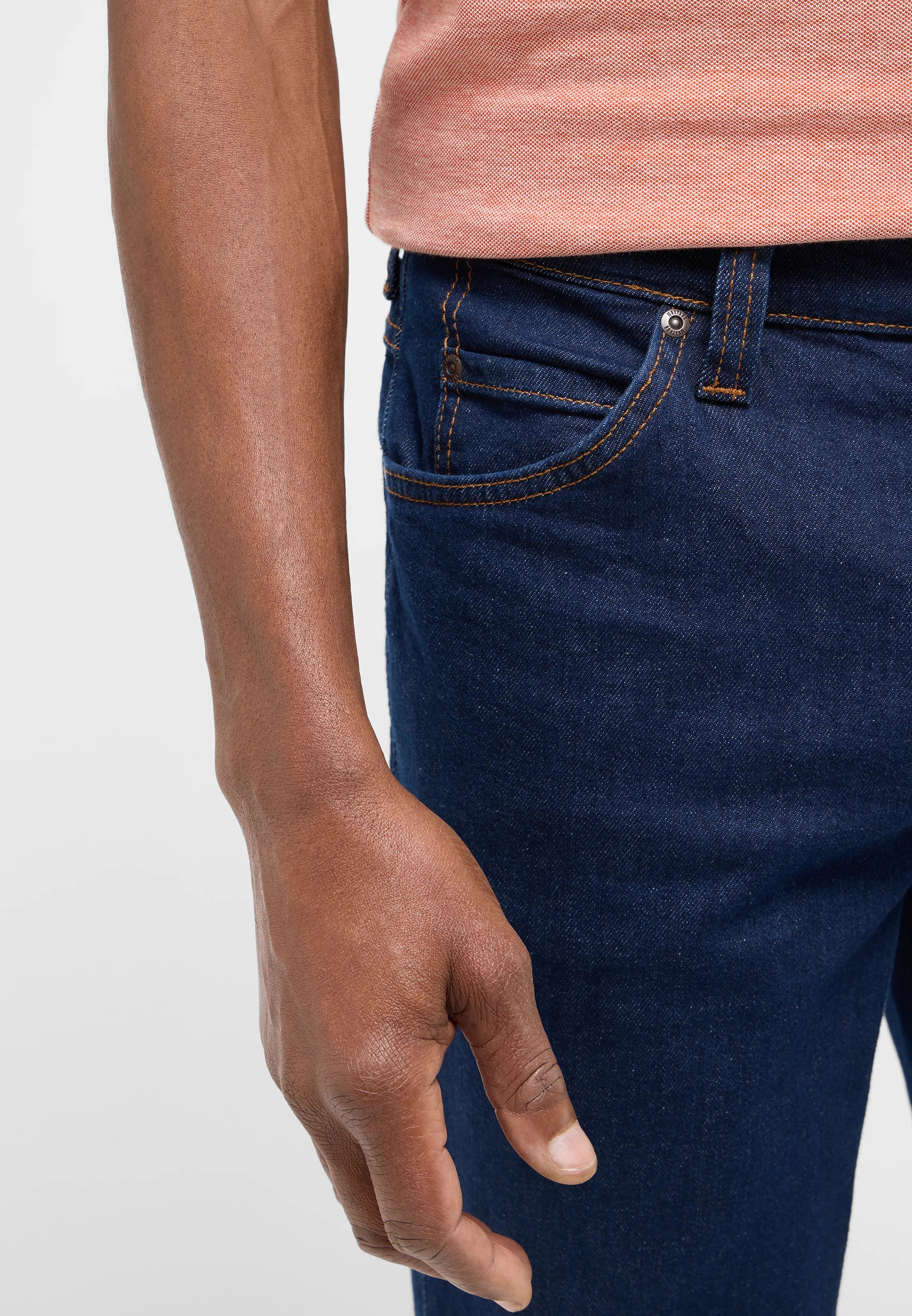 Męskie Spodnie Jeansowe Mustang Style Tramper Straight Denim Blue 1016331 5000 940