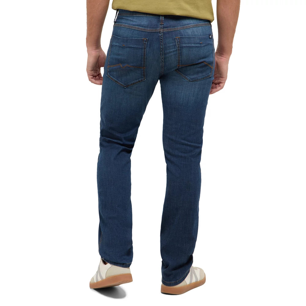 Męskie Spodnie Jeansowe Mustang Style Tramper Straight ULW Denim Blue 1017441 5000 803