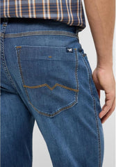 Męskie Spodnie Jeansowe Mustang Style Tramper Straight ULW Denim Blue 1017441 5000 940