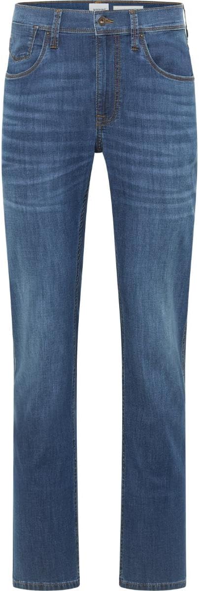 Męskie Spodnie Jeansowe Mustang Style Tramper Straight ULW Denim Blue 1017441 5000 940