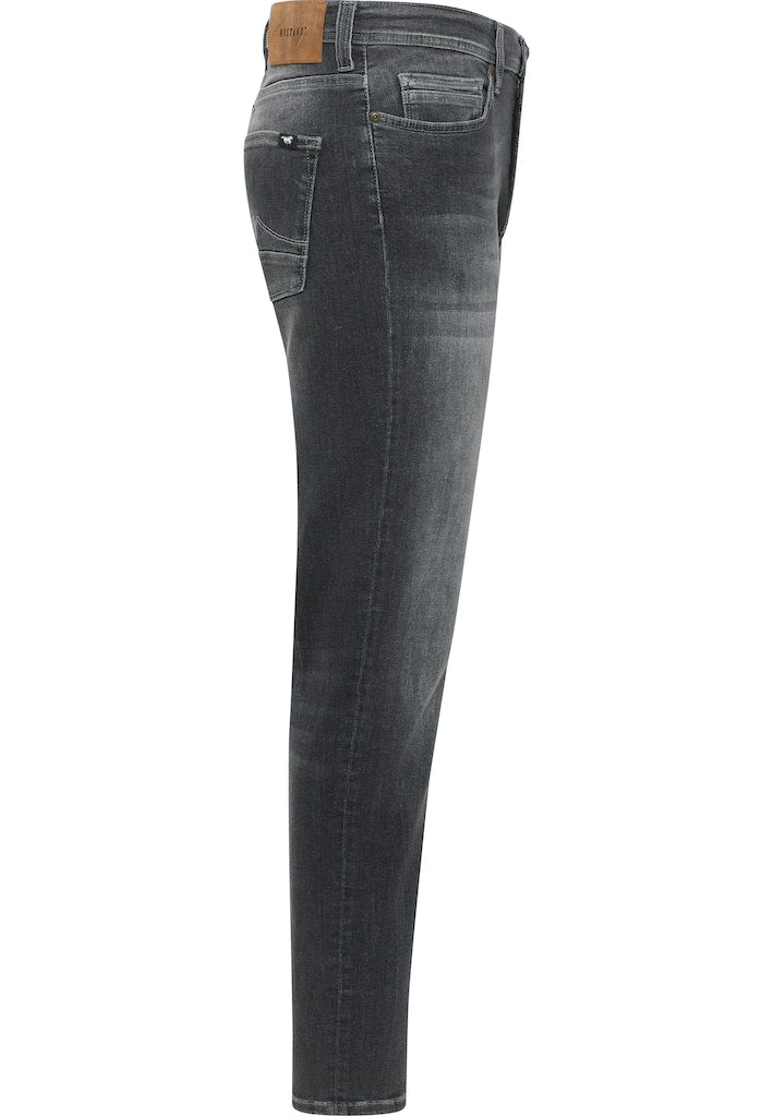 Męskie Spodnie Jeansowe Mustang Style Vegas Slim Denim Black 1014856 4000 883