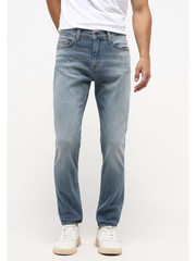 Męskie Spodnie Jeansowe Mustang Style Vegas Slim Denim Blue 1013707 5000 583