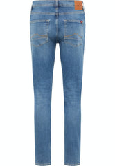 Męskie Spodnie Jeansowe Mustang Style Vegas Slim Denim Blue 1014859 5000 583