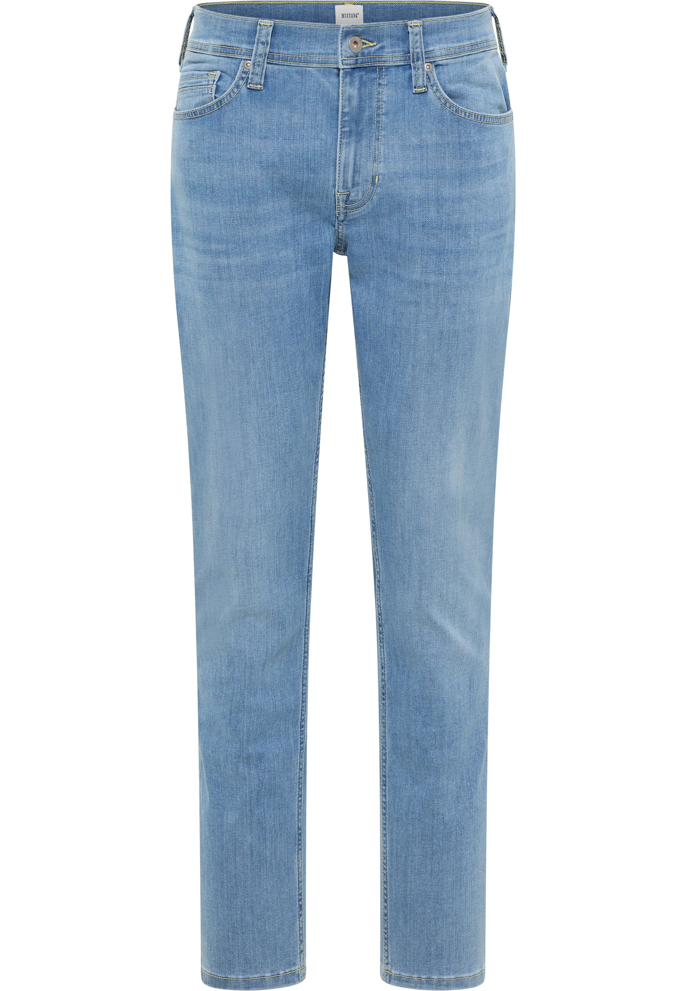 Męskie Spodnie Jeansowe Mustang Style Vegas Slim Denim Blue 1015119 5000 213