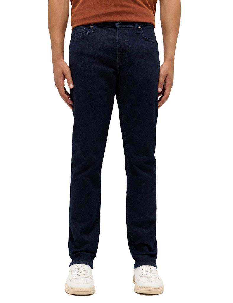 Męskie Spodnie Jeansowe Mustang Style Vegas Slim Denim Blue 1015856 5000 940