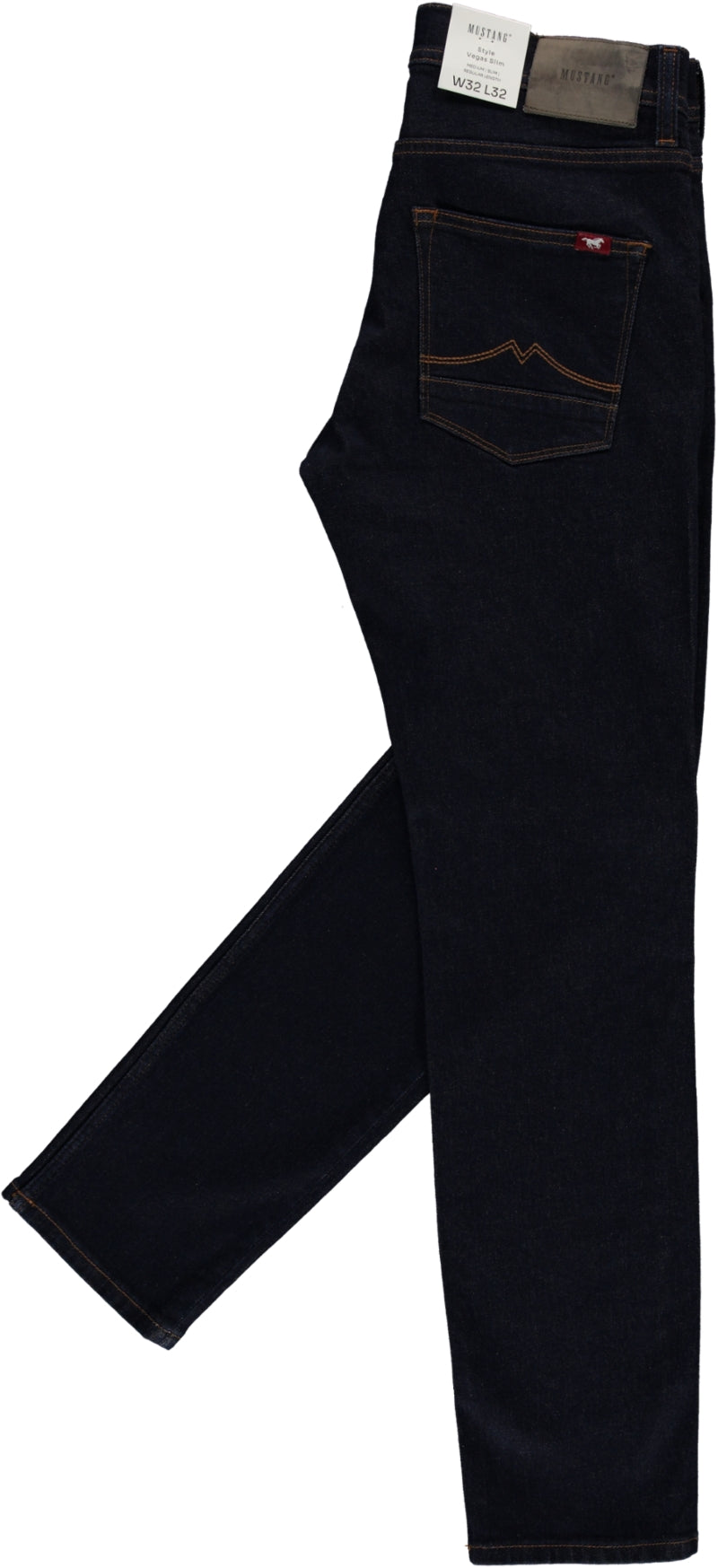 Męskie Spodnie Jeansowe Mustang Style Vegas Slim Denim Blue 1016310 5000 940