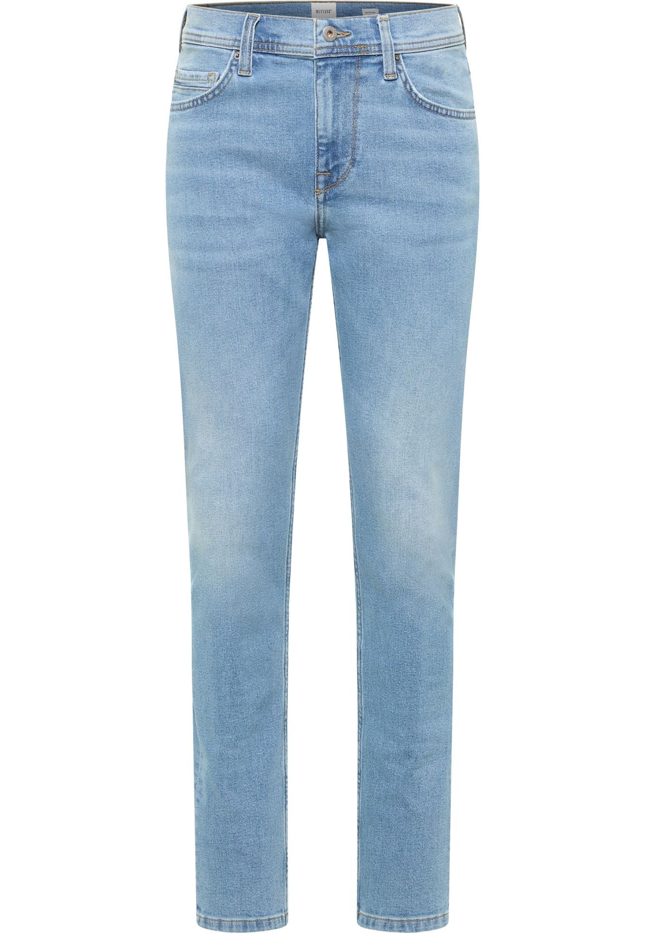 Męskie Spodnie Jeansowe Mustang Style Vegas Slim Denim Blue 1017422 5000 602