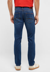 Męskie Spodnie Jeansowe Mustang Style Vegas Slim Denim Blue 1017422 5000 883