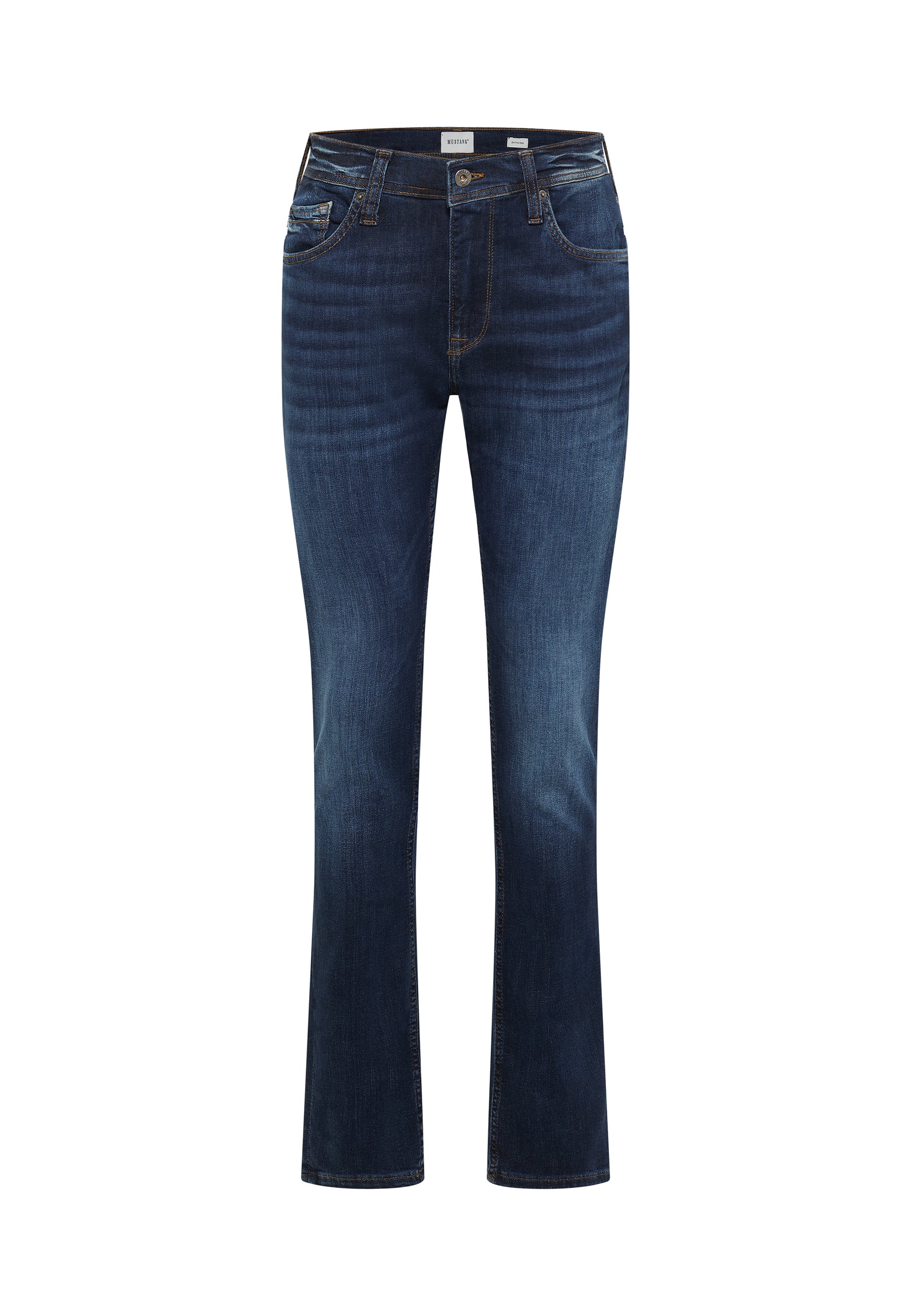 Męskie Spodnie Jeansowe Mustang Style Vegas Slim Denim Blue 1017701 5000 883