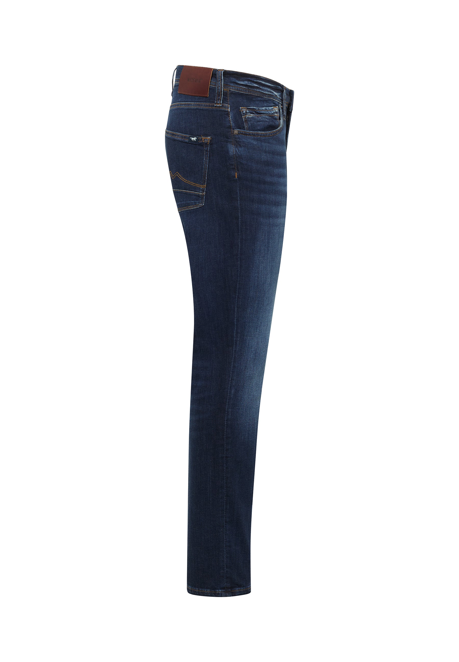 Męskie Spodnie Jeansowe Mustang Style Vegas Slim Denim Blue 1017701 5000 883