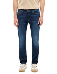 Męskie Spodnie Jeansowe Mustang Style Vegas Slim Denim Blue 1017701 5000 883