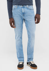 Męskie Spodnie Jeansowe Mustang Style Vegas Slim Denim Blue 1018235 5000 434