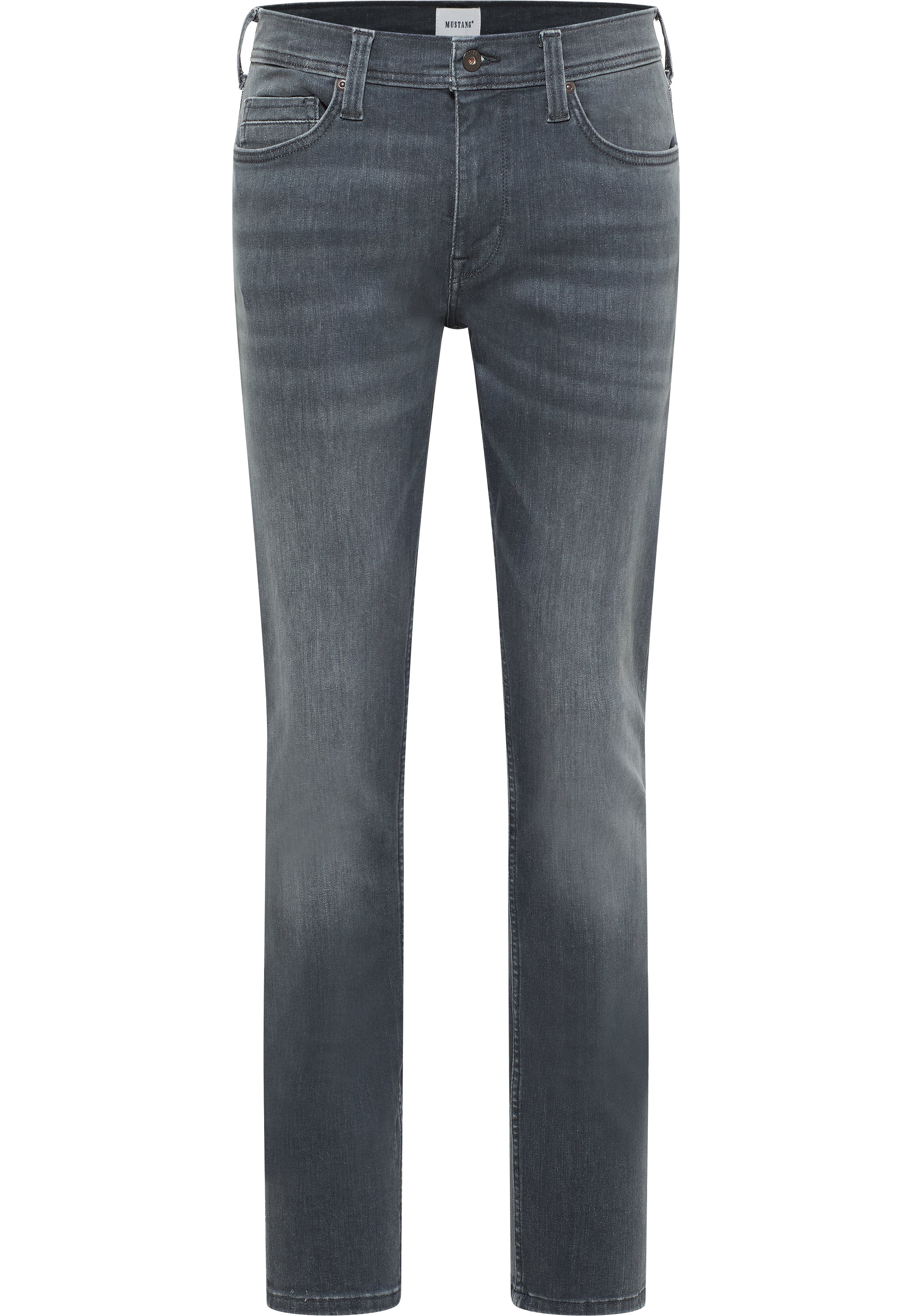 Męskie Spodnie Jeansowe Mustang Style Vegas Slim Denim Grey 1016311 4500 702