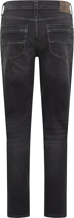 Męskie Spodnie Jeansowe Mustang Style Washington Straight Denim Black 1016334 4000 802