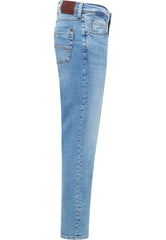 Męskie Spodnie Jeansowe Mustang Style Washington Straight Denim Blue 1016335 5000 312