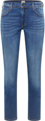 Męskie Spodnie Jeansowe Mustang Style Washington Straight Denim Blue 1017439 5000 502