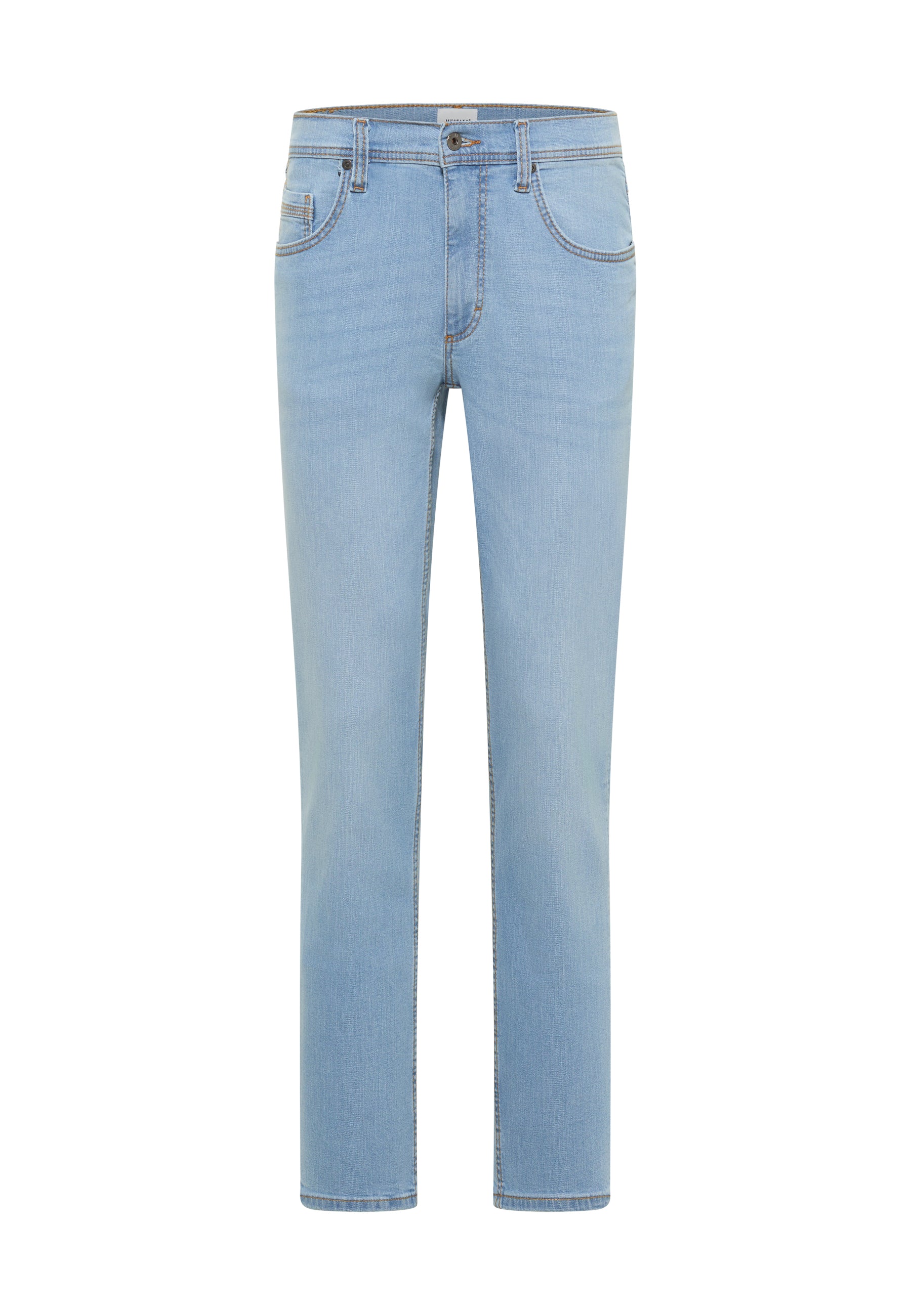 Męskie Spodnie Jeansowe Mustang Style Washington Straight Denim Blue 1017692 5000 401