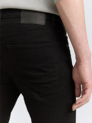 Męskie Spodnie Jeansowe Tom Tailor Troy Czarne Slim Fit 1021160 10270