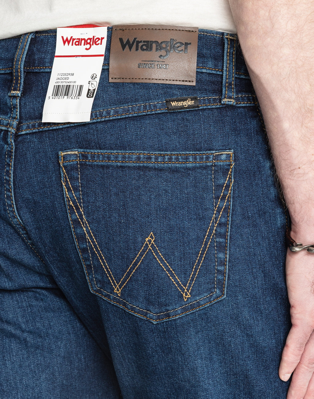 Męskie Spodnie Jeansowe Wrangler Athletic Fit Jagged 112352958