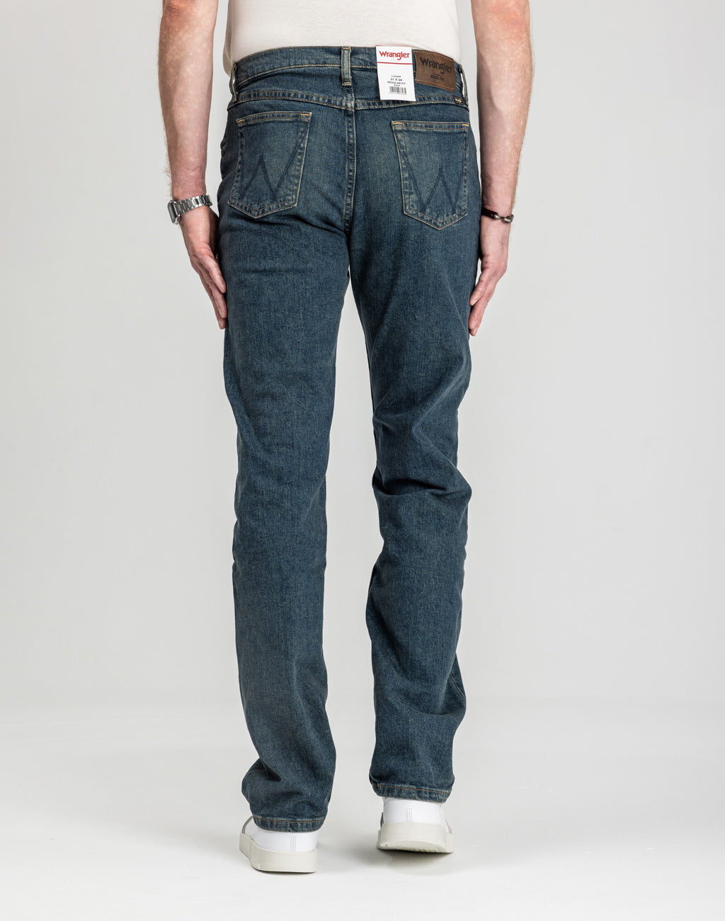 Męskie Spodnie Jeansowe Wrangler Regular Fit River 112352955