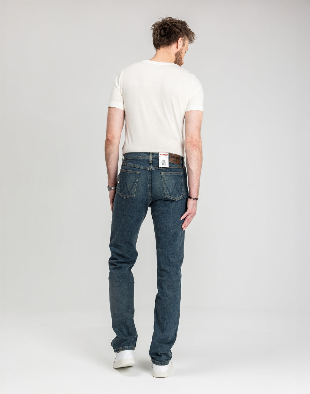 Męskie Spodnie Jeansowe Wrangler Regular Fit River 112352955