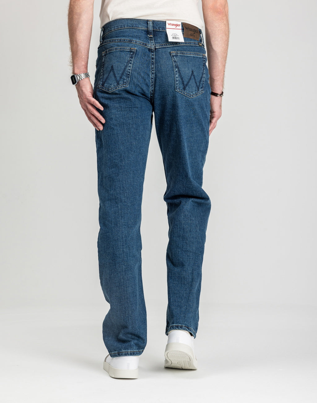 Męskie Spodnie Jeansowe Wrangler Relaxed Fit Knox 112352871