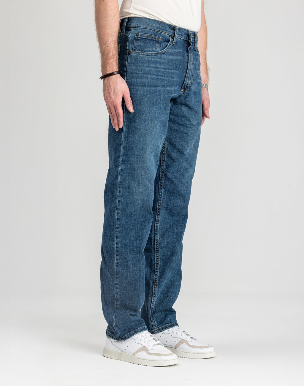 Męskie Spodnie Jeansowe Wrangler Relaxed Fit Knox 112352871
