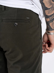 Męskie Spodnie Materiałowe Marcus Gerry Chino 5052 Olive Green 16-200126
