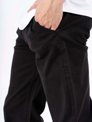 Męskie Spodnie Materiałowe Marcus Gerry Chino 9098 Black 16-200138