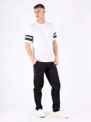 Męskie Spodnie Materiałowe Marcus Gerry Chino 9098 Black 16-200138