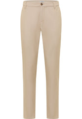 Męskie Spodnie Materiałowe Mustang Style Daytona Chino Beige Melange 1017075 3347