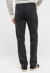 Męskie Spodnie Mustang Style Tramper Straight Jet Black 1017471 4188