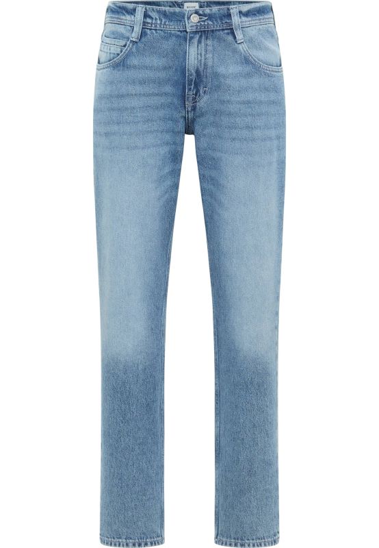 Męskie Spodnie jeansowe Mustang Style Denver Straight Denim Blue 1015522 5000 303