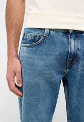 Męskie Spodnie jeansowe Mustang Style Denver Straight Denim Blue 1016443 5000 402