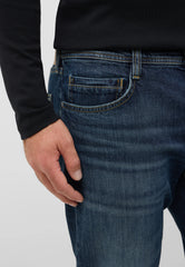 Męskie Spodnie jeansowe Mustang Style Denver Straight Denim Blue 1016817 5000 873